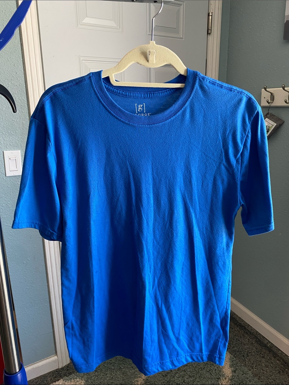 George Men's Royal Blue Short Sleeve Crew Neck Tee